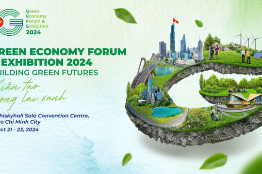 Đại diện EZLand tham dự diễn đàn và triển lãm kinh tế xanh 2024