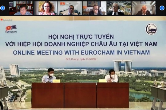 EZLAND VIRTUAL MEETING WITH BINH DUONG PEOPLE’S COMMITTEE