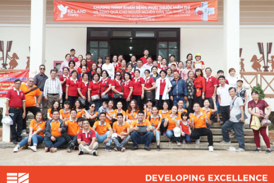 EZ LAND VIETNAM ORGANIZE MEDICAL EXAMINATION AND TREATMENT ACTIVITY IN TA NUNG